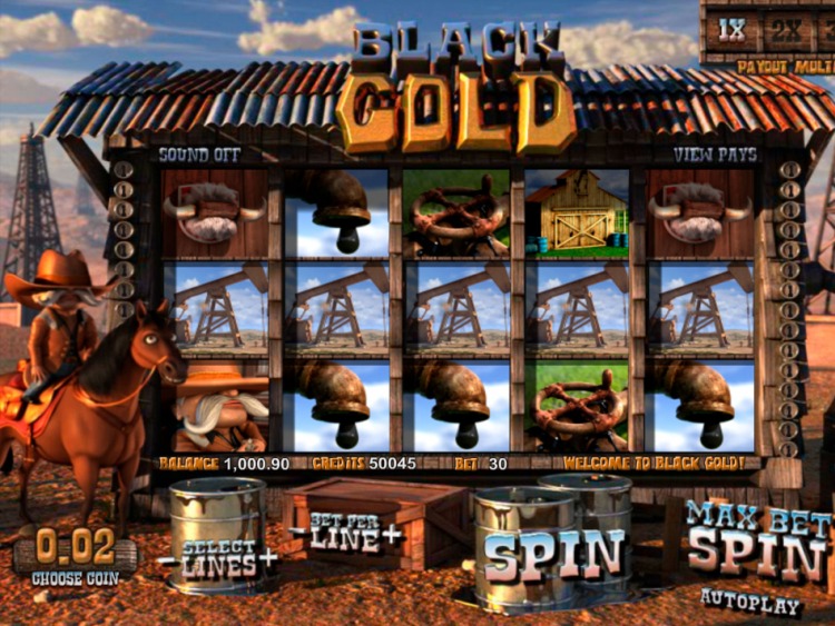 Слоты онлайн «Black Gold» в казино GMS Delux